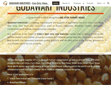 Tablet Screenshot of godawari.com
